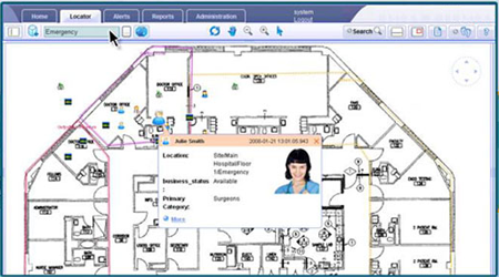 RTLS location
